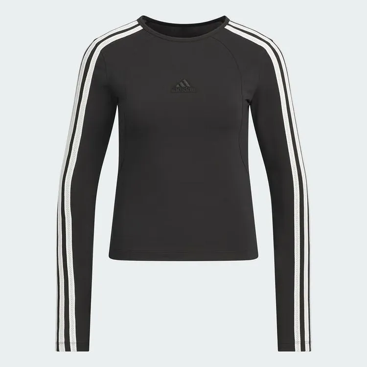 Adidas/阿迪达斯休闲时尚系列TEE LS女款长袖T恤JN0755