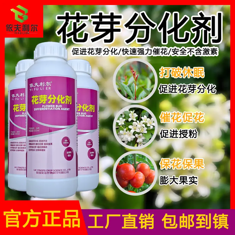 【农管家】怕没有花或者花少就用依夫利尔花芽分化剂一瓶打2000斤水