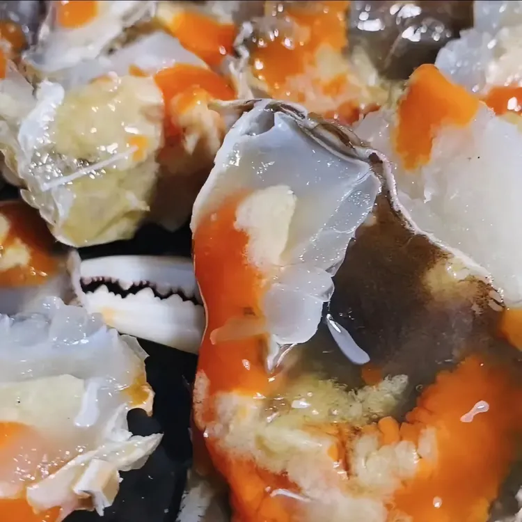 红膏呛蟹 舟山特产海鲜 4-6 两