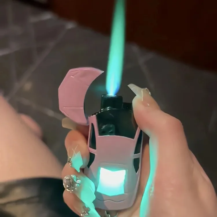 防风打火机绿色火焰ins创意个性稀奇古怪送男友闺蜜礼物潮