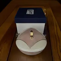 海外回流舶来品有田烧随形盖碗摆件高档轻奢带盖