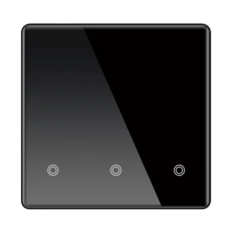 语音开关智能触控开关智能开关离线语音炫彩面板即装即用双控功能