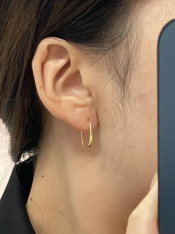 925银耳饰 百搭简约水滴ins欧美时尚耳钉