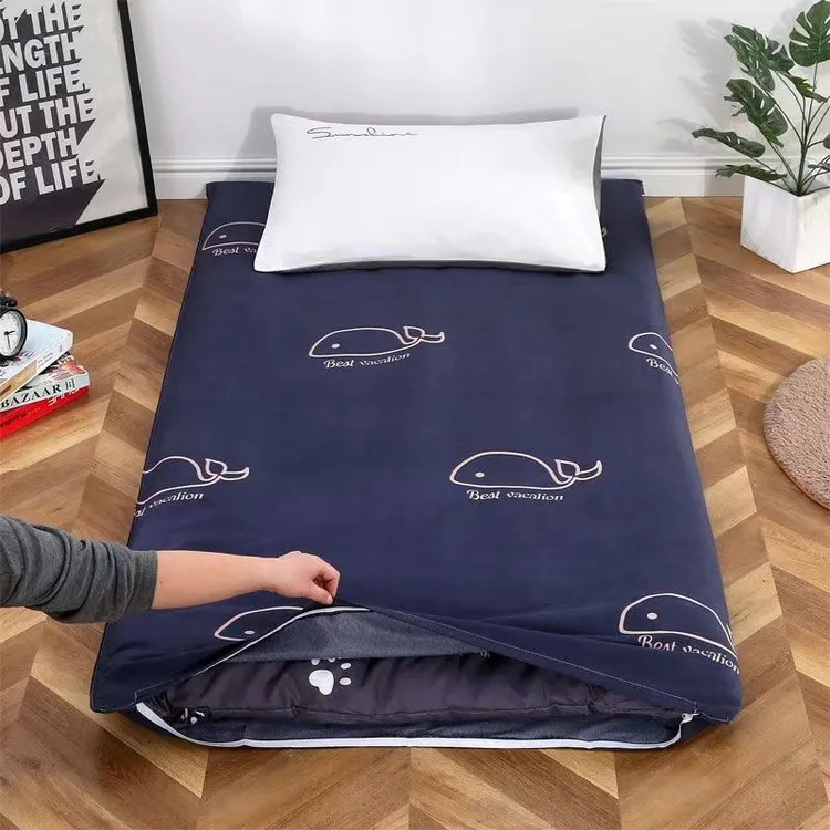 乳胶垫套褥套0.9m学生宿舍床垫套拉链款单人防螨防尘保护套不含芯