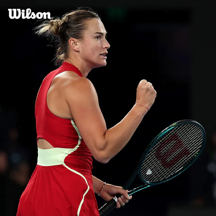 Wilson威尔胜BLADE V9萨巴伦卡同款全碳素一体专业男女成人网球拍