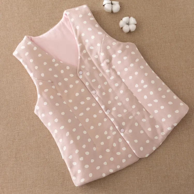 棉花加厚马夹女士保暖马甲内穿外穿坎肩拜年服贴身内胆背心秋冬季