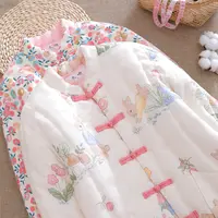 女士手工纯棉棉袄上衣 中式盘扣外套冬季保暖加厚