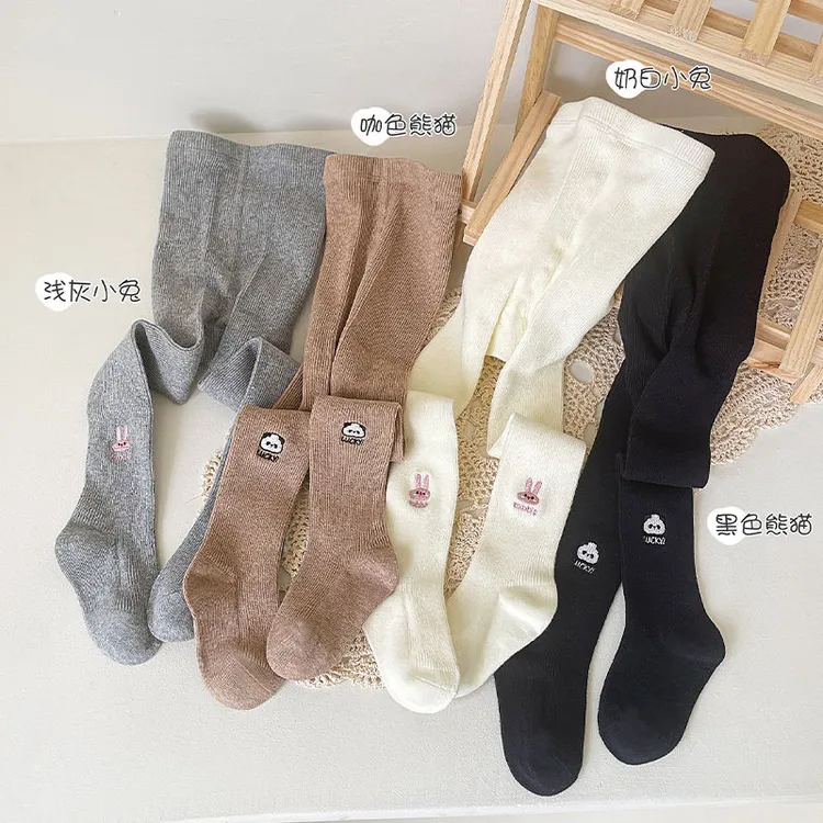 【女童打底裤】春秋款儿童薄款打底裤洋气中厚宝宝连裤袜子外穿科学