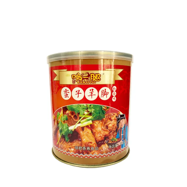 陈记啃一腿红烧蛮子羊脚蹄新鲜熟食懒人方便羊肉火锅羊脚800g罐装