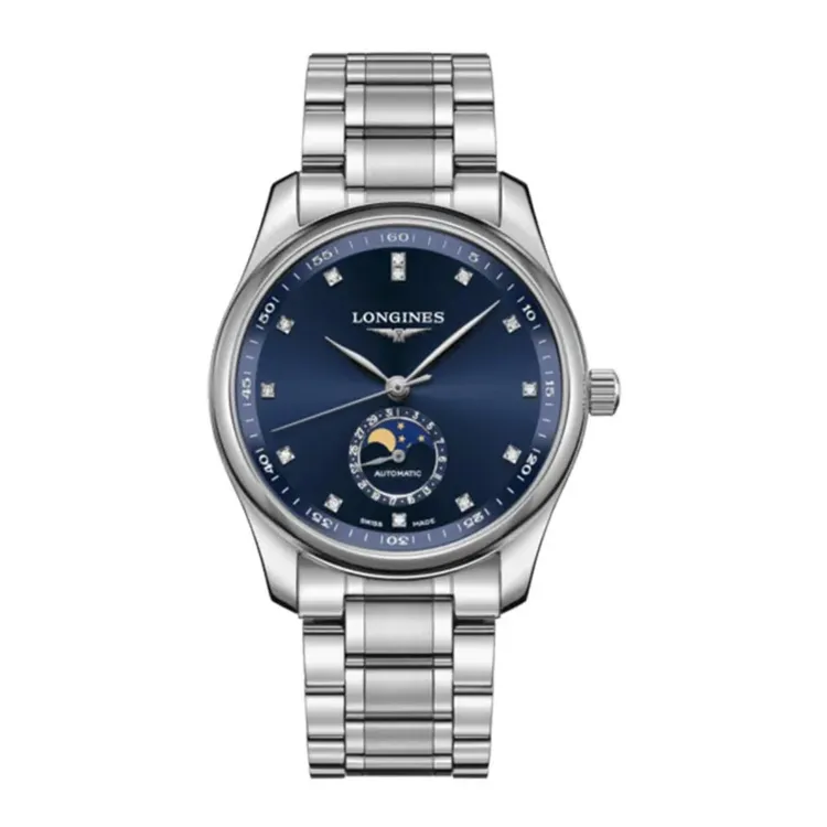 99新 Longines/浪琴 宏奢汇/名匠909蓝钻/表径40/L2.909.4.97.6
