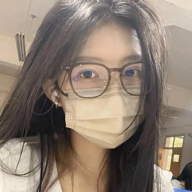 素颜轻眼镜近视女可配有度数韩版专业配眼镜圆脸显脸小镜架潮网红