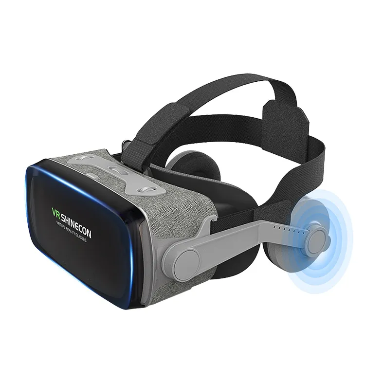 千幻魔镜G07E新九代vr眼镜3D虚拟现实头戴式布艺礼品数码眼镜游戏
