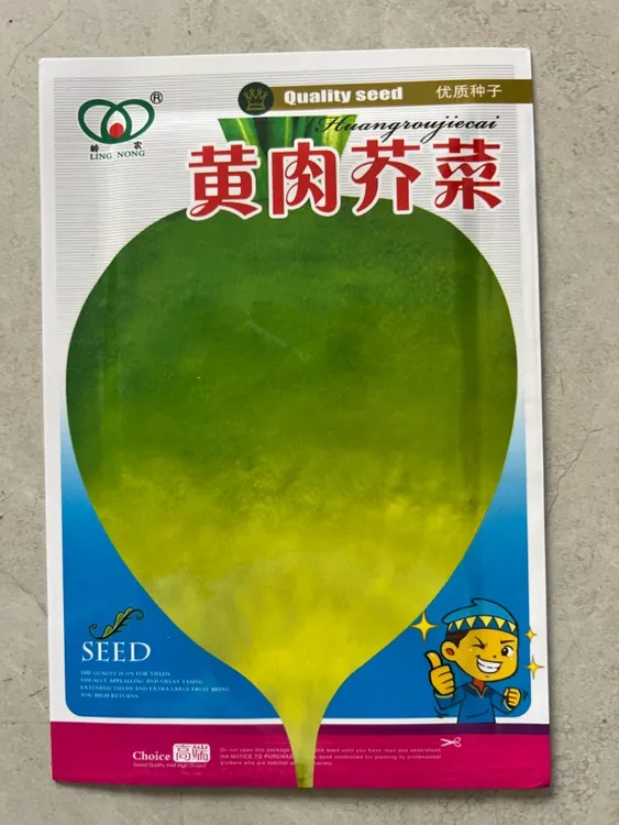 黄肉芥菜种子10克 光滑脆嫩