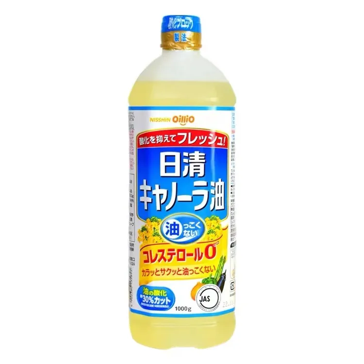日本原装进口食用菜籽油1000g