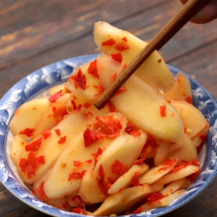 【酸辣生姜】仔姜嫩姜坛子腌制下饭菜瓶装250g
