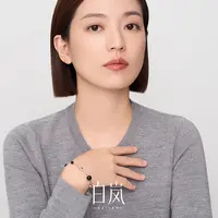 白岚黑玛瑙手链女2025年新款小众精致时尚百搭气质SL1882