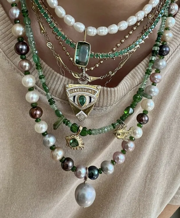 铜合金项链 铜合金项链【扣号】手链耳饰个性孤品小众首饰手工设计