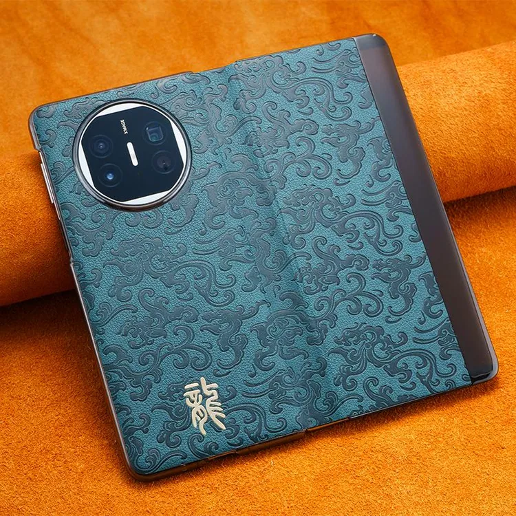 适用华为Matex5折叠屏手机壳x5典藏版matex6新款x3祥云龙纹中国风