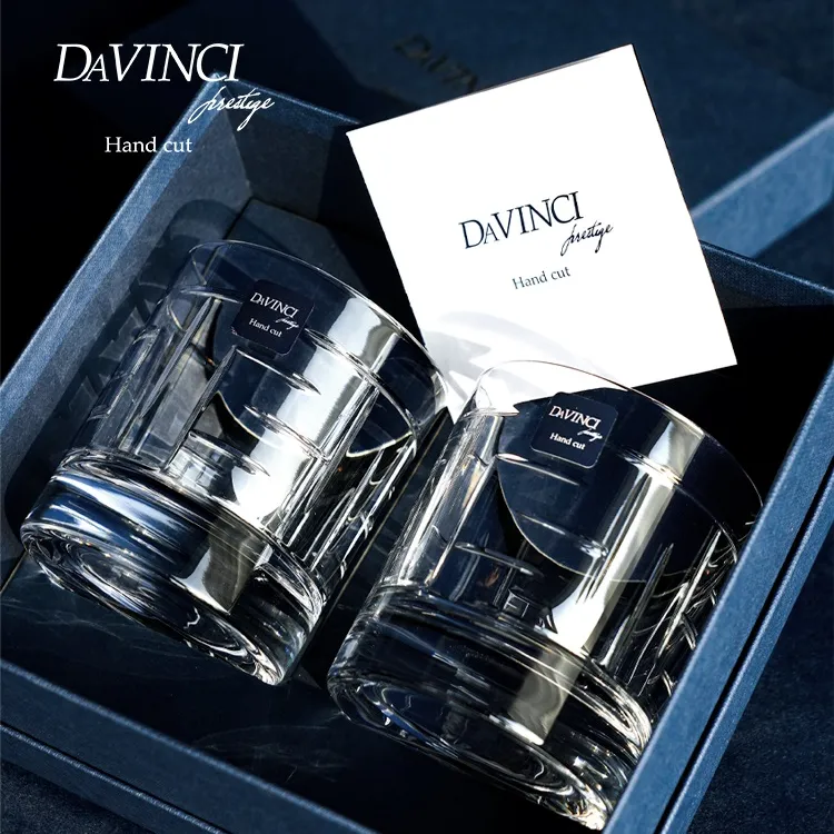DAVINCI意大利进口手工威士忌酒杯水晶玻璃洋酒杯高档家用酒杯