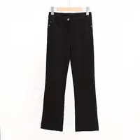 秋季上新~时尚简约休闲黑色阔腿裤 K0404 K
