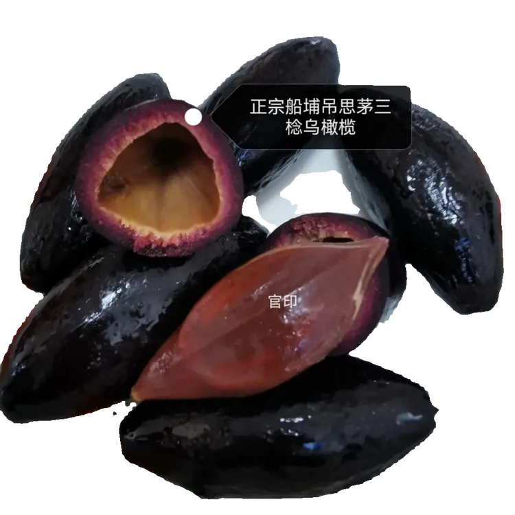 葵豐盛潮汕特产乌橄榄包揭阳普宁鲜果船埔镇正宗黑橄榄三捻乌橄榄
