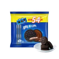 Oreo/奥利奥 巧克力味夹心饼干 523g(18包) 办公休闲零食独立装 沃尔玛小时达 同城配送