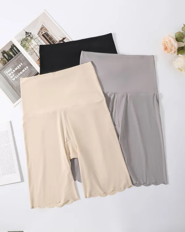 大码冰丝270斤无压力外穿夏季收腹高腰打底裤