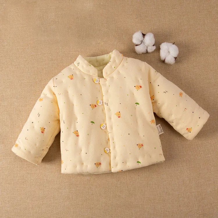 秋冬季男女儿童棉袄纯手工纯棉花婴儿加棉童装新生儿宝宝加厚棉衣