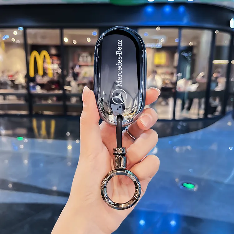 奔驰钥匙套c260l高级感2024款glc车e300l扣23款glb220壳s级c男eqe