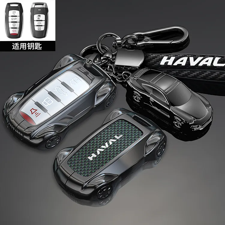 24款哈弗大狗钥匙套专用哈佛猛龙Hi4探索版神兽H6国潮版车壳包扣