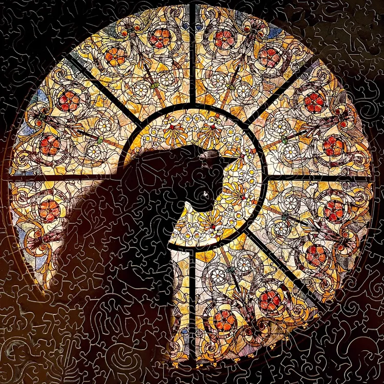 教堂猫拼图CathedralCat异形木制大人拼装高难度拼图成人款礼物商品图