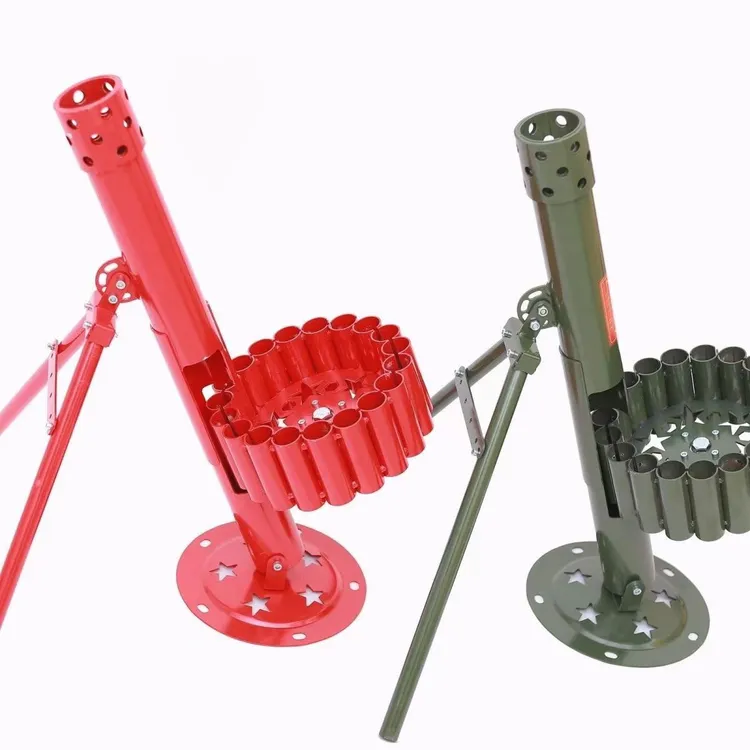 二踢脚放炮迫击炮连发神器连发支架自动发射器礼炮脚踢过年架子 .