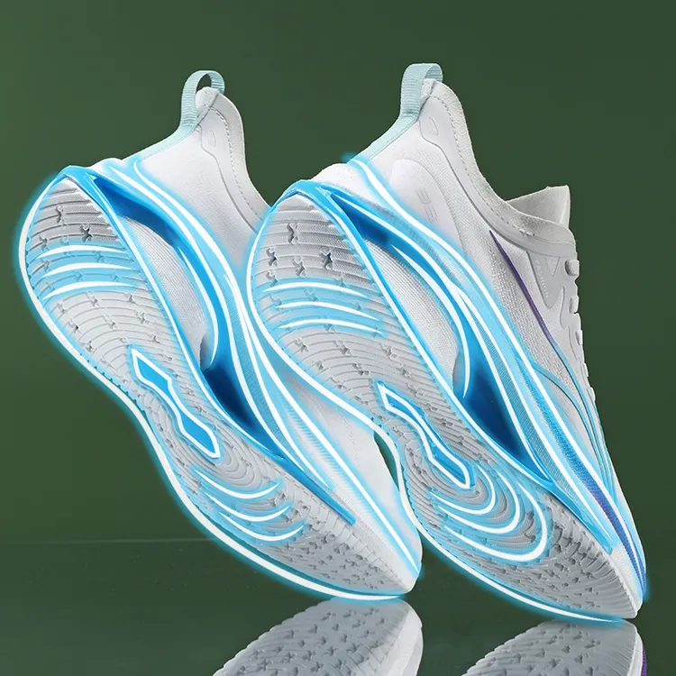 吾适5S3.0跑步鞋男女款轻便网面透气减震软底中考体测训练运动鞋