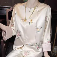 【99.9-299.9点此链接】孤品专拍新中式高端衣服