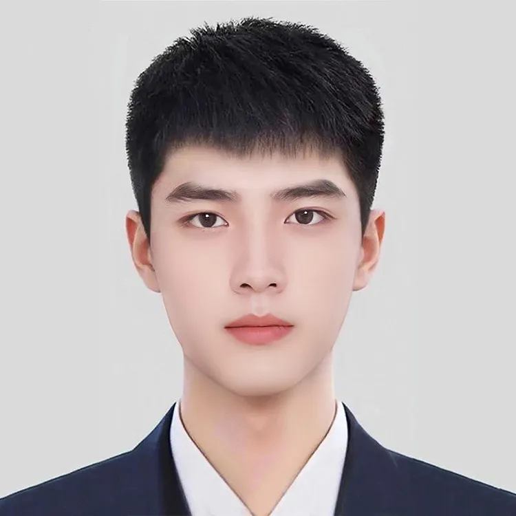 男自然全头套真发短发中老年男生短直发假发片100%全真发