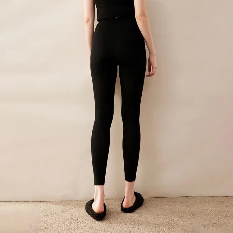 牧雪九羊无缝精仿羊绒裤 敏感不怕 贴身舒适