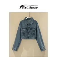 【年终钜惠】买手系列丨重工精梳牛仔面料丨短款牛仔外套女M3315023