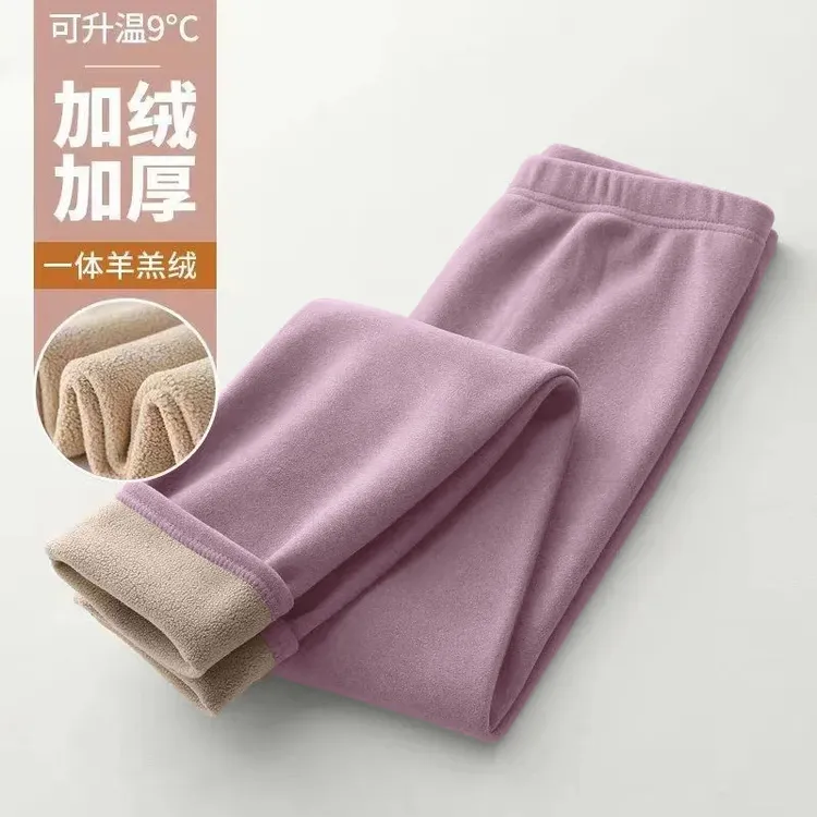 保暖裤女士加绒加厚冬季外穿打底羊羔绒裤子冬天特厚防寒秋裤棉裤