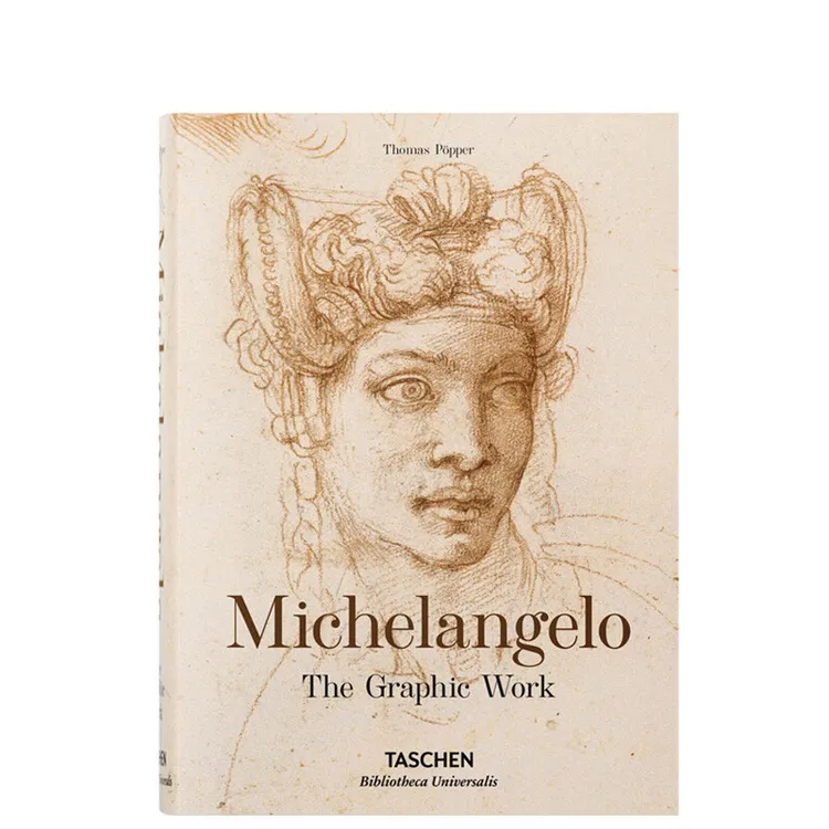 Michelangelo米开朗琪罗:素描 英文原版图书绘画艺术作品画集画册