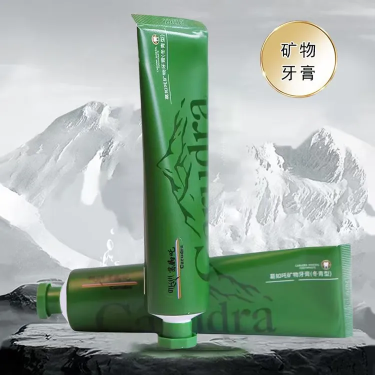 carudra/葛如吒藏族草本矿物冬青型牙膏清爽口腔护理牙膏