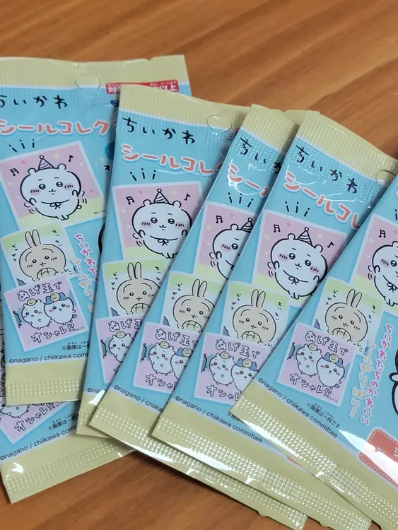 日本正版Chiikawa吉伊卡哇 乌萨奇小可爱贴纸 印章盲盒