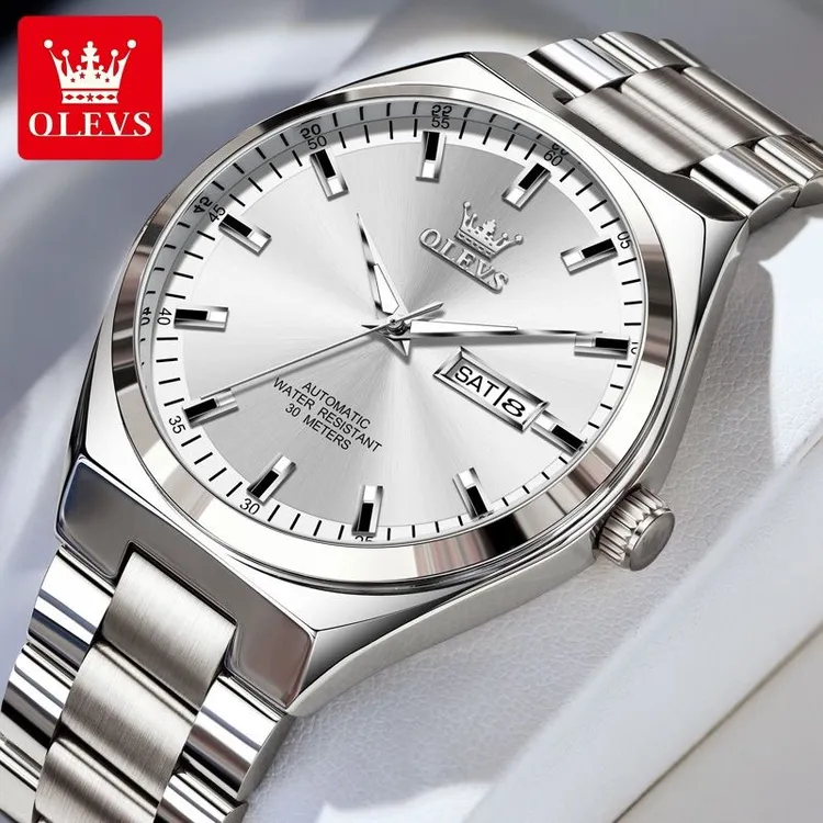 瑞士认证欧利时手表男2025新款全自动男士机械表夜光防水时尚男表