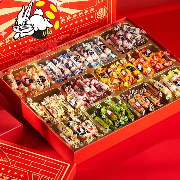 【达人】大白兔奶糖12口味大礼盒装糖果送朋友礼物上海特产喜糖大袋