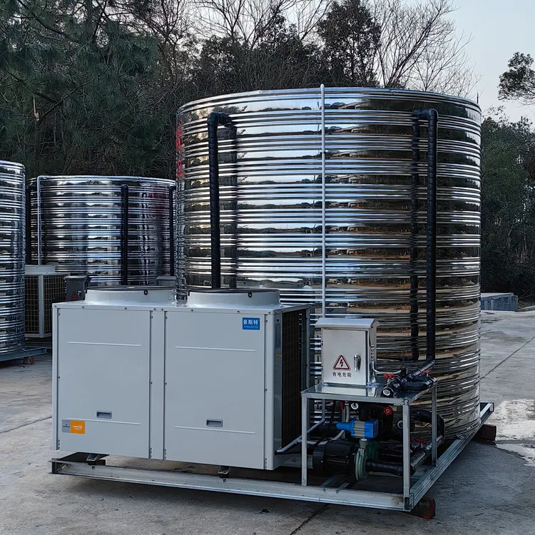 重庆工地酒店民宿学校宾馆10匹8吨空气源热泵热水器一体机厂家