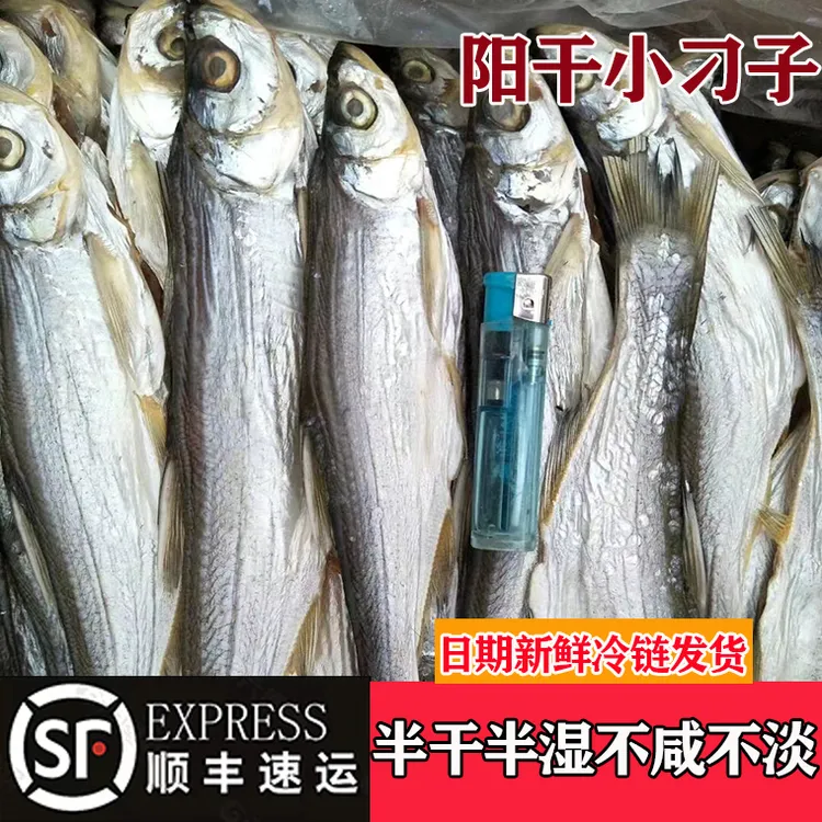 顺丰包邮洪湖阳干小刁子湖北淡水鱼手工咸鱼小河鱼翘嘴小白条300g