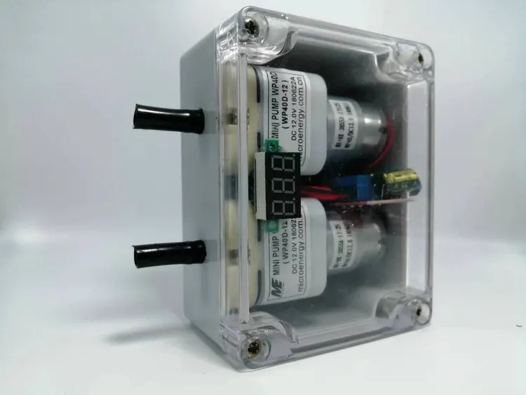 家用双泵大气量冲氧泵内含全套配件，配9v升压线