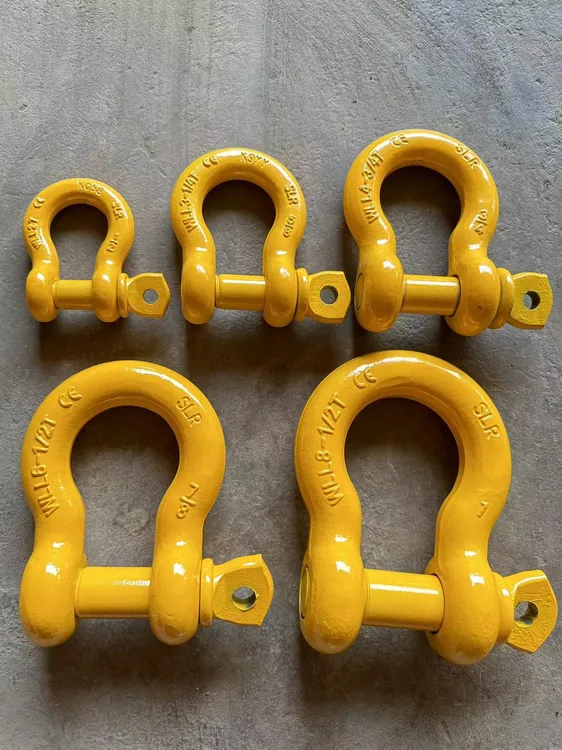 神力SLR高强度6倍卸扣越野车拖车卸扣弓形卸扣吊车吊环卡扣马蹄扣