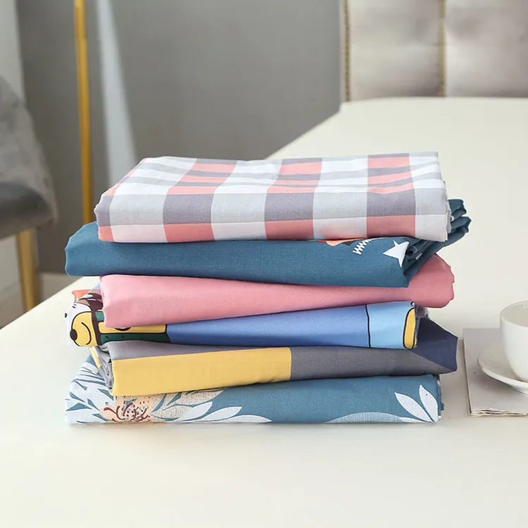 100%纯棉床单单件儿童单人1.5米学生宿舍双人1.8米榻榻米纯棉斜纹