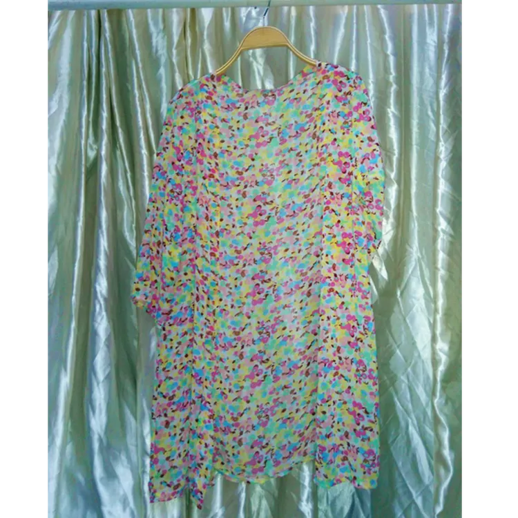 九块九+五特惠处理 厂商实拍韩版夏秋雪纺料印花防晒披肩大方洋气