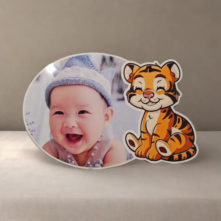 十二生肖摆台相框创意宝宝照片定制高清12生肖照片定制纪念洗相片